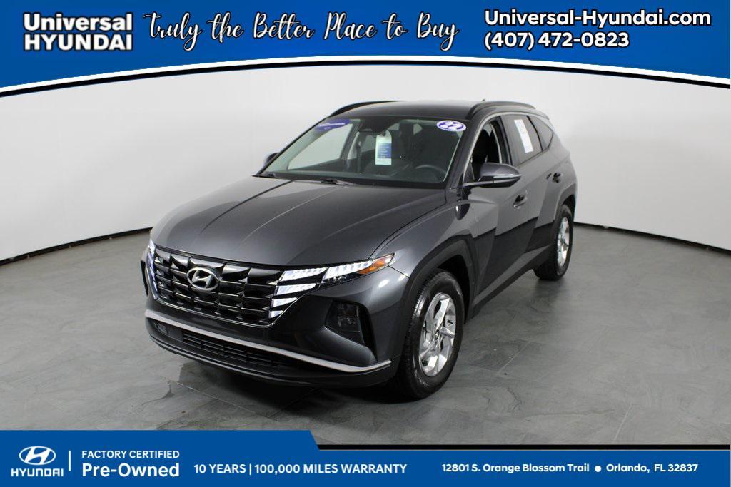 used 2022 Hyundai Tucson car, priced at $19,445