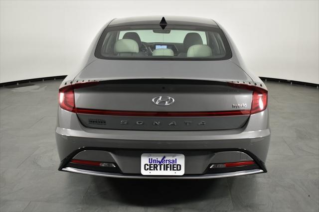 used 2022 Hyundai Sonata Hybrid car, priced at $24,587