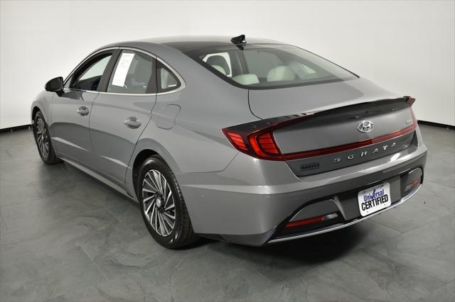 used 2022 Hyundai Sonata Hybrid car, priced at $24,587