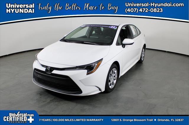 used 2023 Toyota Corolla car, priced at $18,080