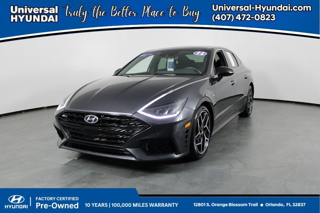 used 2022 Hyundai Sonata car, priced at $20,987