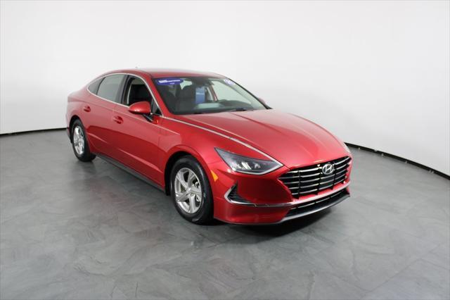 used 2021 Hyundai Sonata car, priced at $18,587