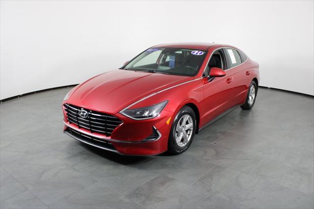 used 2021 Hyundai Sonata car, priced at $18,587