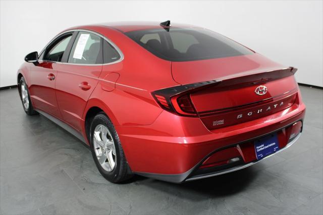 used 2021 Hyundai Sonata car, priced at $18,587