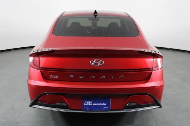 used 2021 Hyundai Sonata car, priced at $18,587