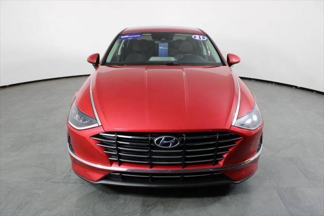 used 2021 Hyundai Sonata car, priced at $18,587