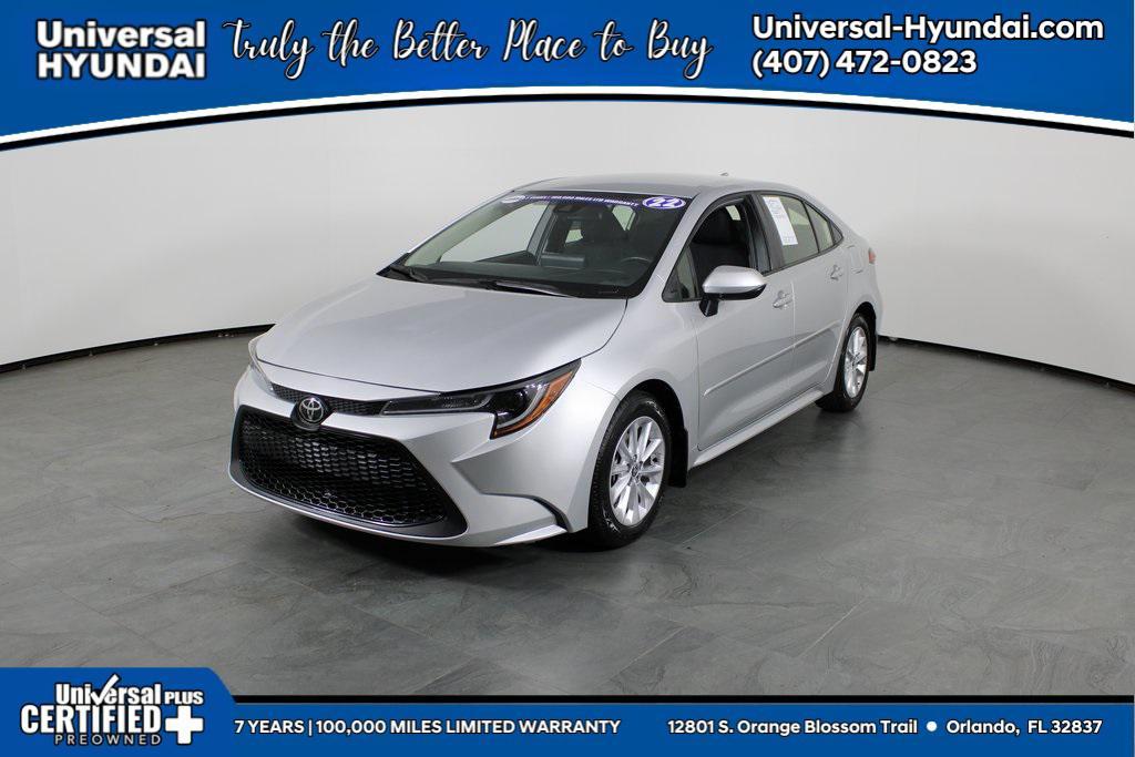 used 2022 Toyota Corolla car, priced at $17,133