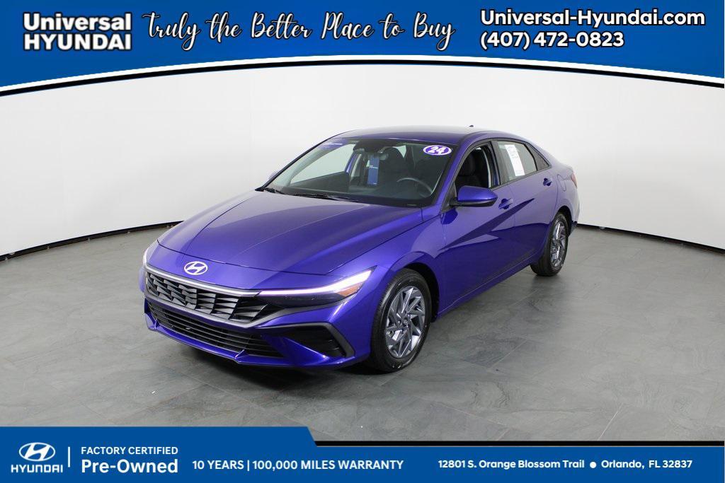 used 2024 Hyundai Elantra car, priced at $19,329