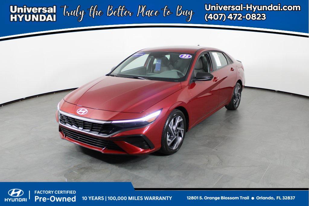 used 2025 Hyundai Elantra car, priced at $20,443