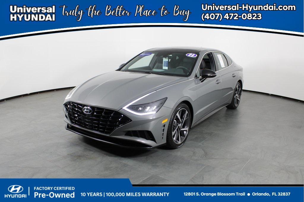 used 2023 Hyundai Sonata car, priced at $23,887