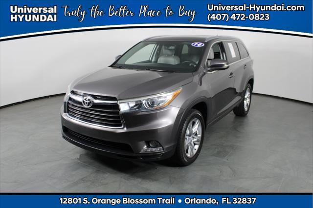 used 2014 Toyota Highlander car, priced at $15,794