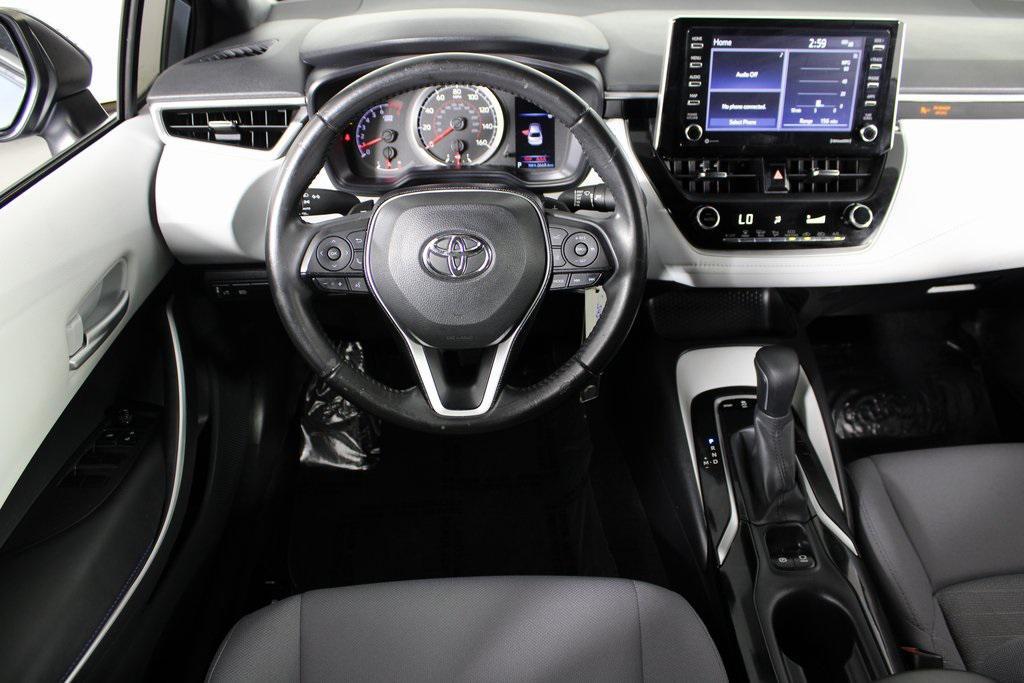 used 2021 Toyota Corolla car, priced at $16,098