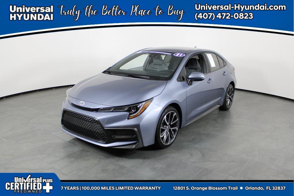 used 2021 Toyota Corolla car, priced at $16,098