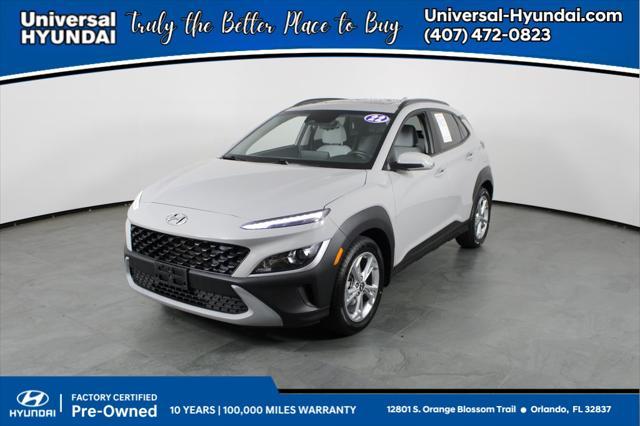 used 2022 Hyundai Kona car, priced at $17,967