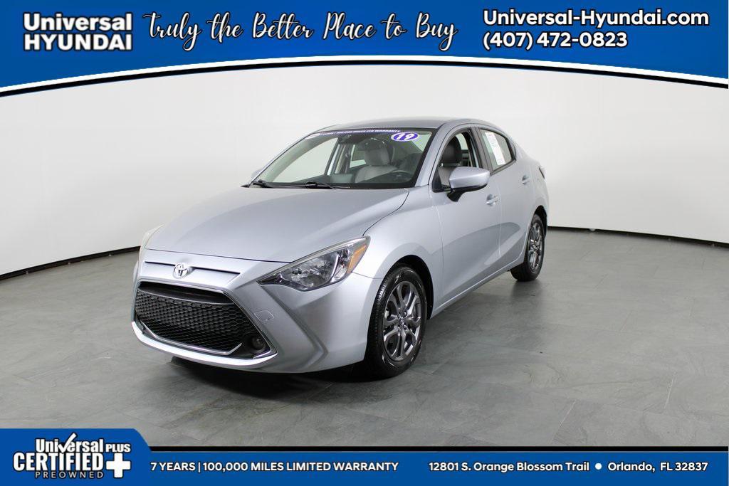 used 2019 Toyota Yaris Sedan car, priced at $9,996
