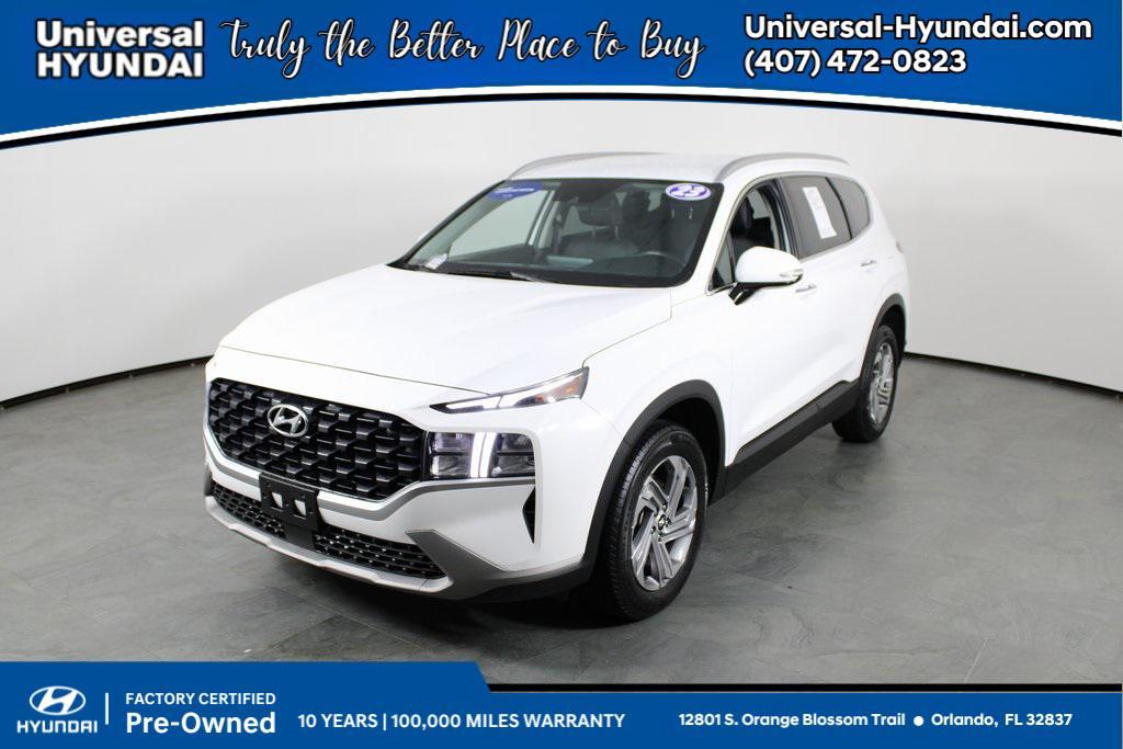 used 2023 Hyundai Santa Fe car, priced at $18,989