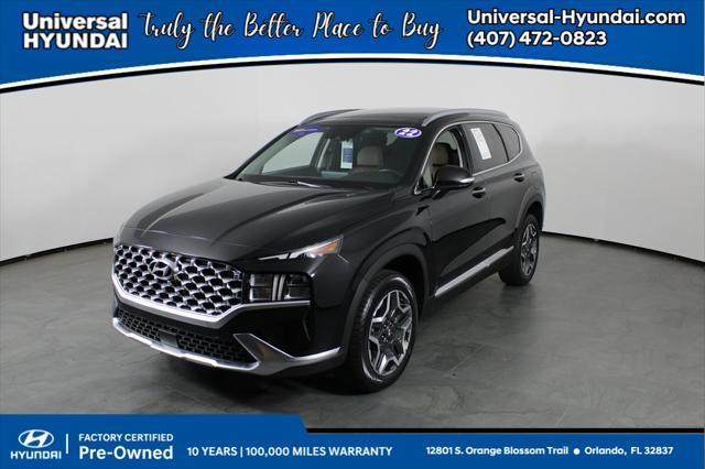 used 2022 Hyundai SANTA FE HEV car, priced at $29,845