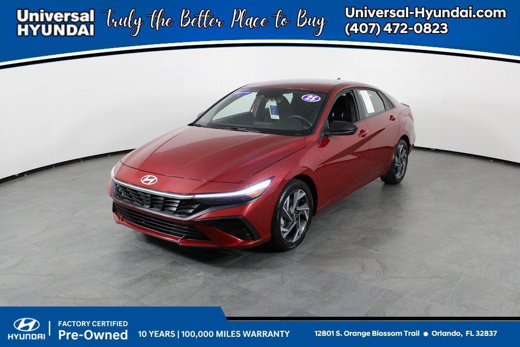 used 2025 Hyundai Elantra car, priced at $20,873