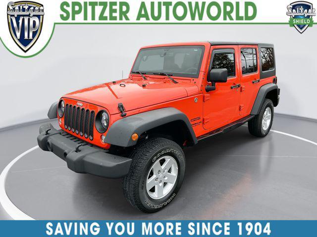 used 2015 Jeep Wrangler Unlimited car, priced at $18,410