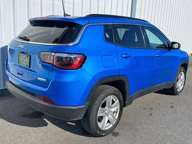 used 2022 Jeep Compass car, priced at $21,296