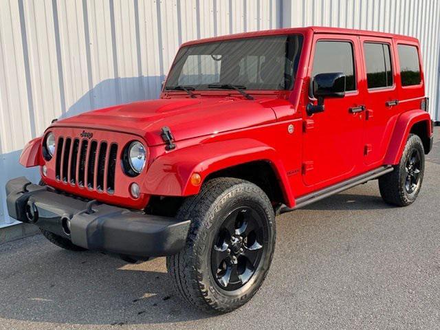 used 2015 Jeep Wrangler Unlimited car, priced at $14,480