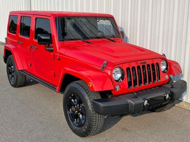 used 2015 Jeep Wrangler Unlimited car, priced at $14,480