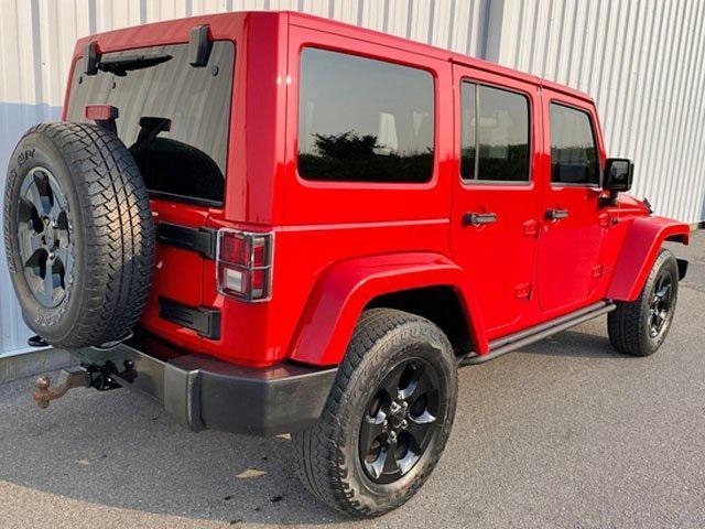 used 2015 Jeep Wrangler Unlimited car, priced at $14,480