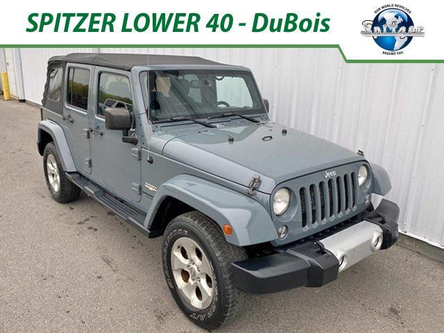 used 2014 Jeep Wrangler Unlimited car, priced at $15,443