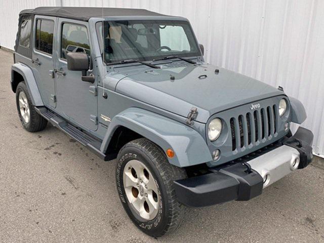 used 2014 Jeep Wrangler Unlimited car, priced at $15,443