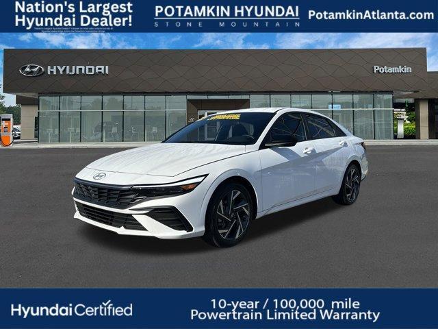 used 2025 Hyundai Elantra car, priced at $23,987