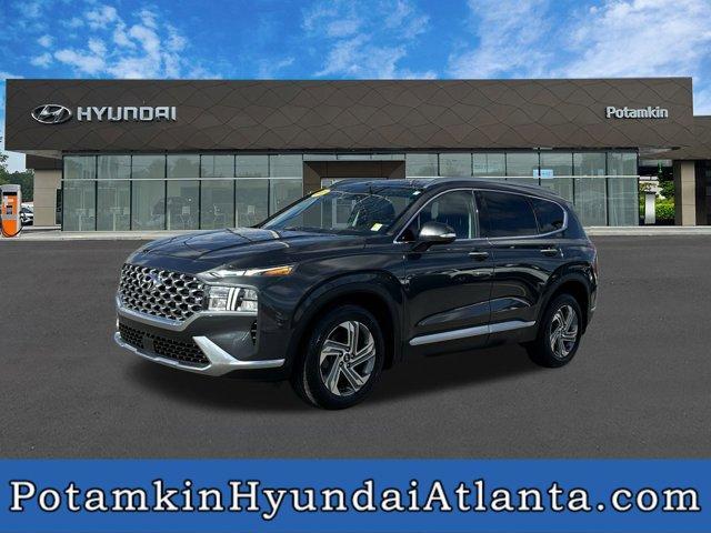 used 2021 Hyundai Santa Fe car, priced at $17,990