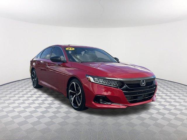 used 2021 Honda Accord car, priced at $21,790