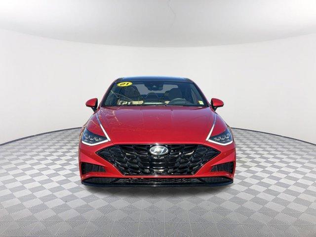 used 2021 Hyundai Sonata car, priced at $17,590