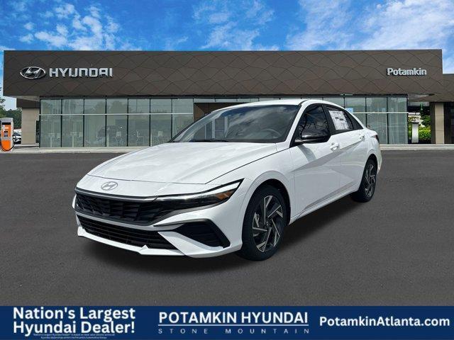 new 2025 Hyundai Elantra car, priced at $24,876