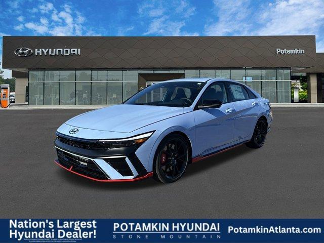 new 2025 Hyundai Elantra N car, priced at $37,245