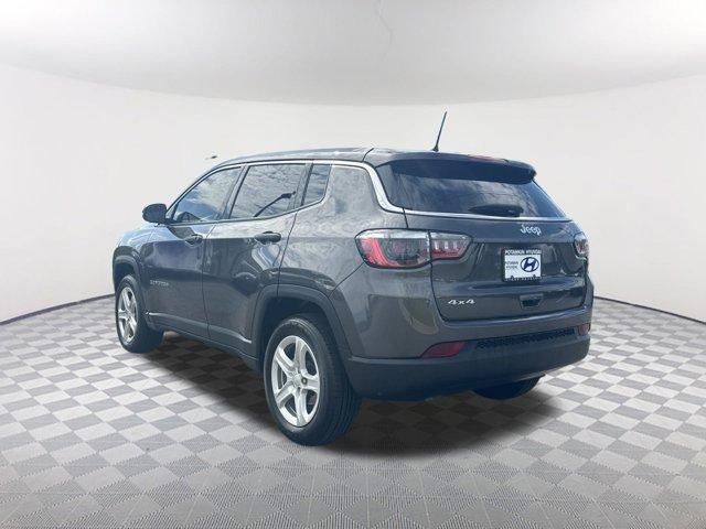 used 2023 Jeep Compass car, priced at $18,480