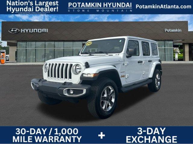 used 2020 Jeep Wrangler Unlimited car, priced at $39,990