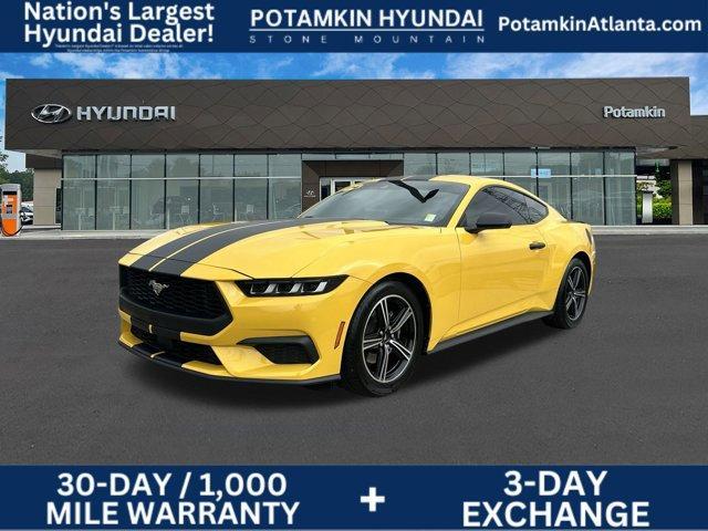 used 2024 Ford Mustang car, priced at $33,491