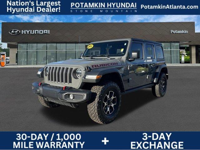 used 2021 Jeep Wrangler Unlimited car, priced at $37,990