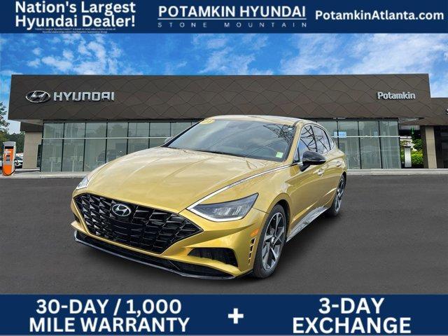 used 2021 Hyundai Sonata car, priced at $23,988