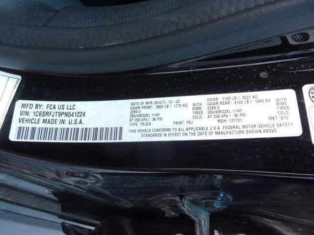 used 2023 Ram 1500 car, priced at $46,494