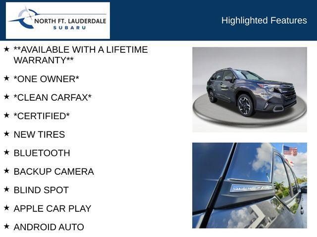 used 2025 Subaru Forester car, priced at $33,631