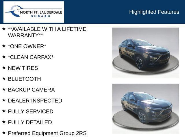 used 2025 Chevrolet Trax car, priced at $23,997