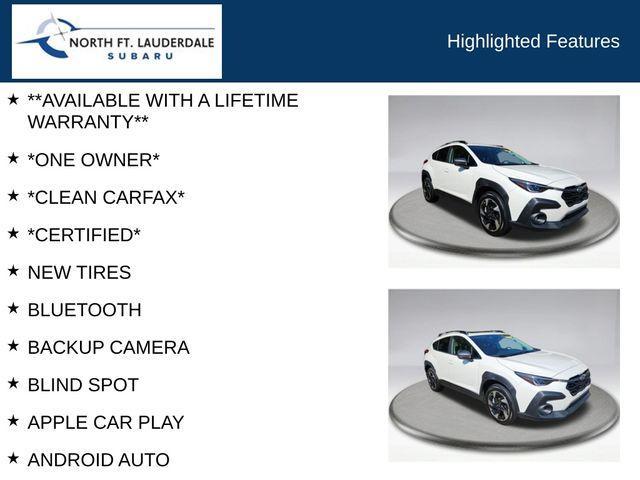 used 2024 Subaru Crosstrek car, priced at $25,900