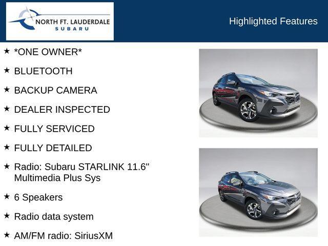 used 2024 Subaru Crosstrek car, priced at $23,888