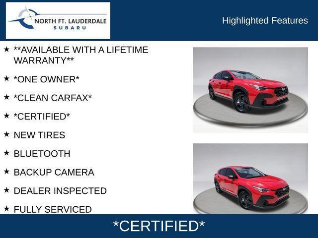 used 2024 Subaru Crosstrek car, priced at $22,900