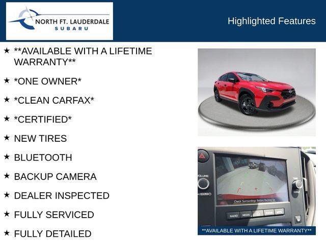 used 2024 Subaru Crosstrek car, priced at $22,900