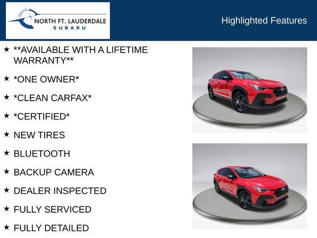 used 2024 Subaru Crosstrek car, priced at $23,900