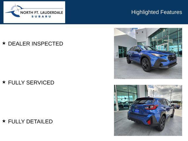 new 2025 Subaru Crosstrek car, priced at $27,666