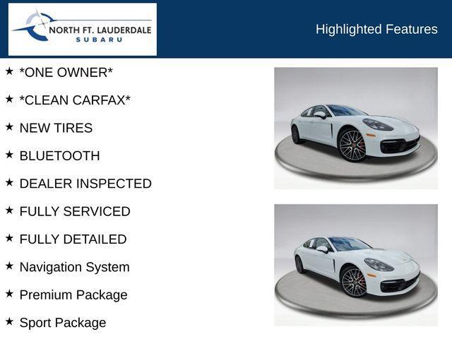 used 2022 Porsche Panamera car, priced at $76,050